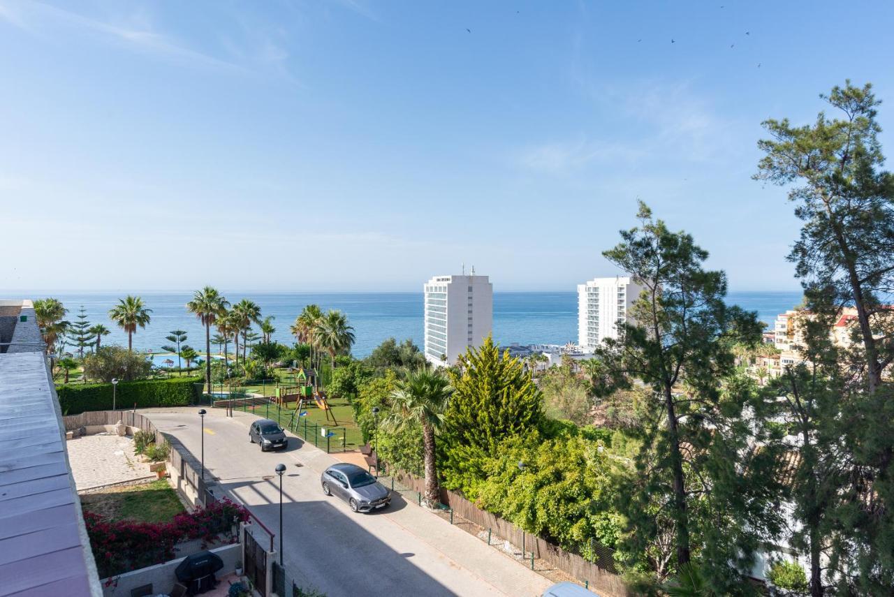 Duplex De Lujo En La Playa , Jacuzzy, Piscina, Chimenea Y Padel Apartment Benalmadena Exterior photo